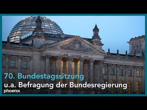 Video Thumbnail: Sitzung des Deutschen Bundestags, u.a. Befragung der Bundesregierung | 15.04.26