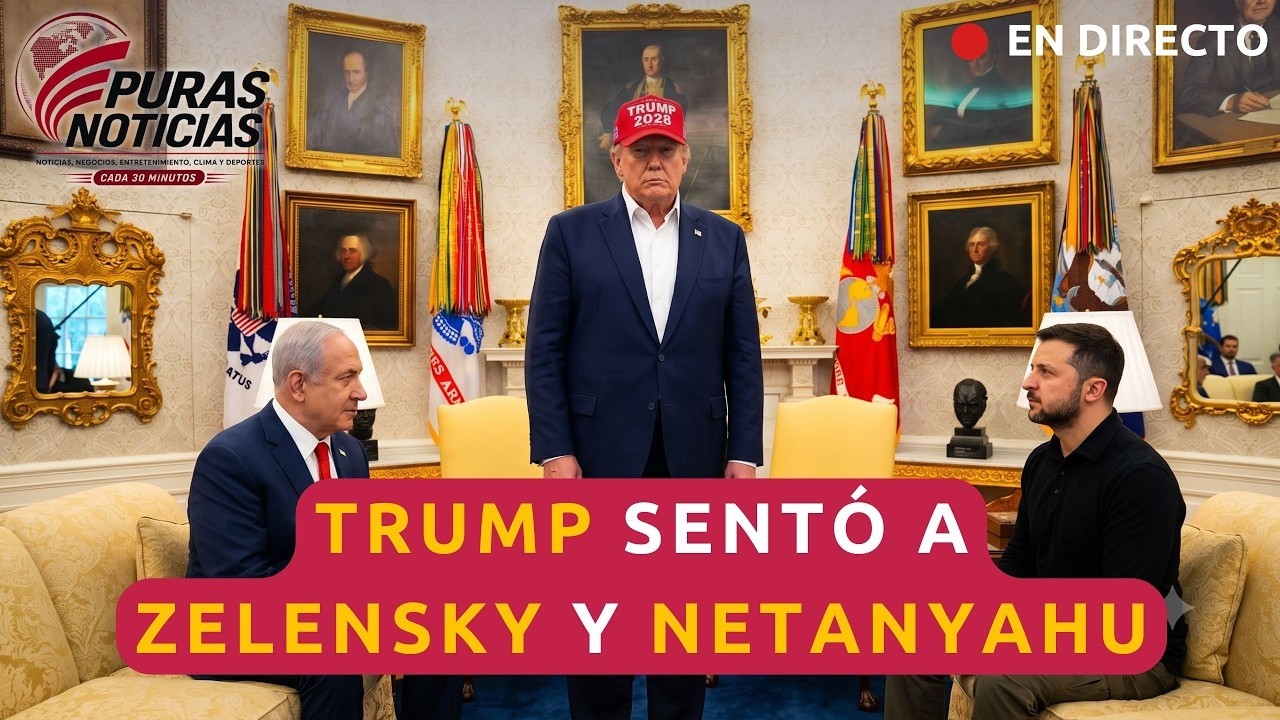 Trump reúne a Zelensky y Netanyahu: El Giro Geoestratégico Global | Claro y Directo América