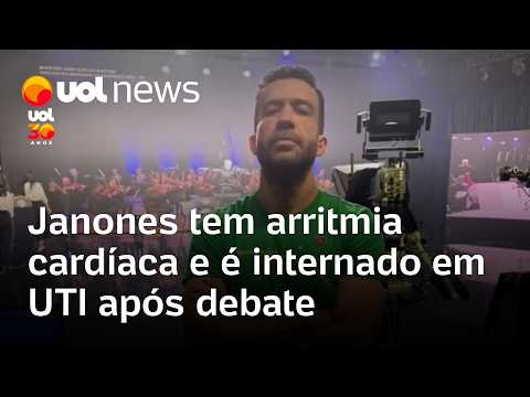 Janones é internado na UTI com arritmia cardíaca após debate entre Lula e Flávio Bolsonaro na Band