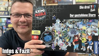 Krimi Puzzle - Die drei ??? - Der gestohlene Stern - ab 8 Jahre