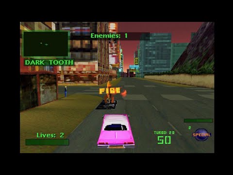 Twisted Metal 2: DarkTooth under 90 seconds.