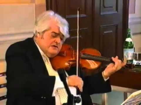 Norbert Brainin, Primarius des Amadeus-Quartett zum Kammerton 432 Hz