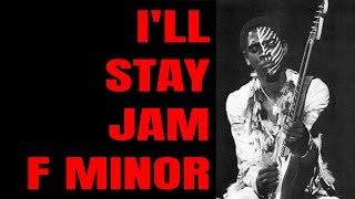 I&#39;ll Stay Jam | Ultimate Funkadelic Line Cliche Guitar Backing Track (F Minor)