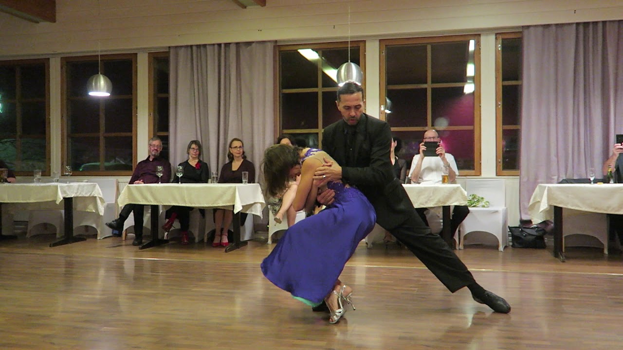 Gustavo Rosas y Gisela Natoli at Super Tango, Oulu Finland 2019 3