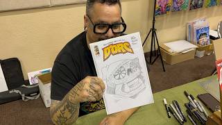 AZCAFE 2026 Arizona Comics & Arts Festival w/Gonzo Sketch of DORC!