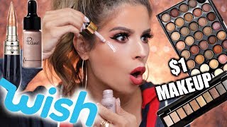 $1 MAKEUP FROM WISH TESTED | HIT OR MISS??