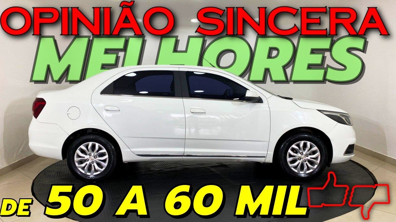MELHORES CARROS para sua garagem entre R$ 50 e 60 mil. Opções BOAS e BARATAS sem DOR de CABEÇA