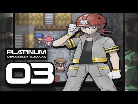 Pokemon Platinum Randomizer Nuzlocke w/PokeaimMD! - Ep 3 "The First Gym!"