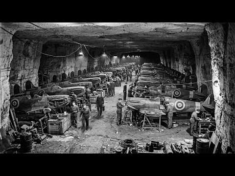 Inside the 5-Mile "Secret Sea-Cave" Where Britain Hidden 500 Fighter Planes in 1941