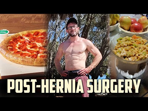 Exercise & Diet 2.5 Weeks After Hernia Surgery