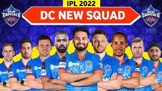 IPL 2022 - Delhi Capitals Full Squad | DC Probable Squad