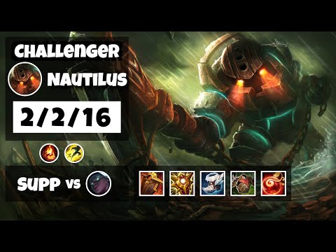 Nautilus vs Senna OCE Challenger SUPPORT (2/2/16) - v11.8