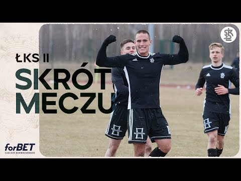 Czarni Rząśnia - ŁKS II Łódź 0:4 | SKRÓT MECZU