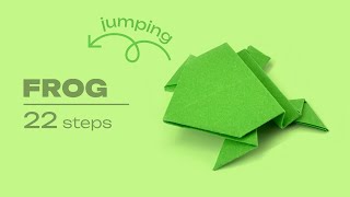 Origami Frog. How to Make an Easy Origami Frog | DIY Paper Frog Folding Step by Step