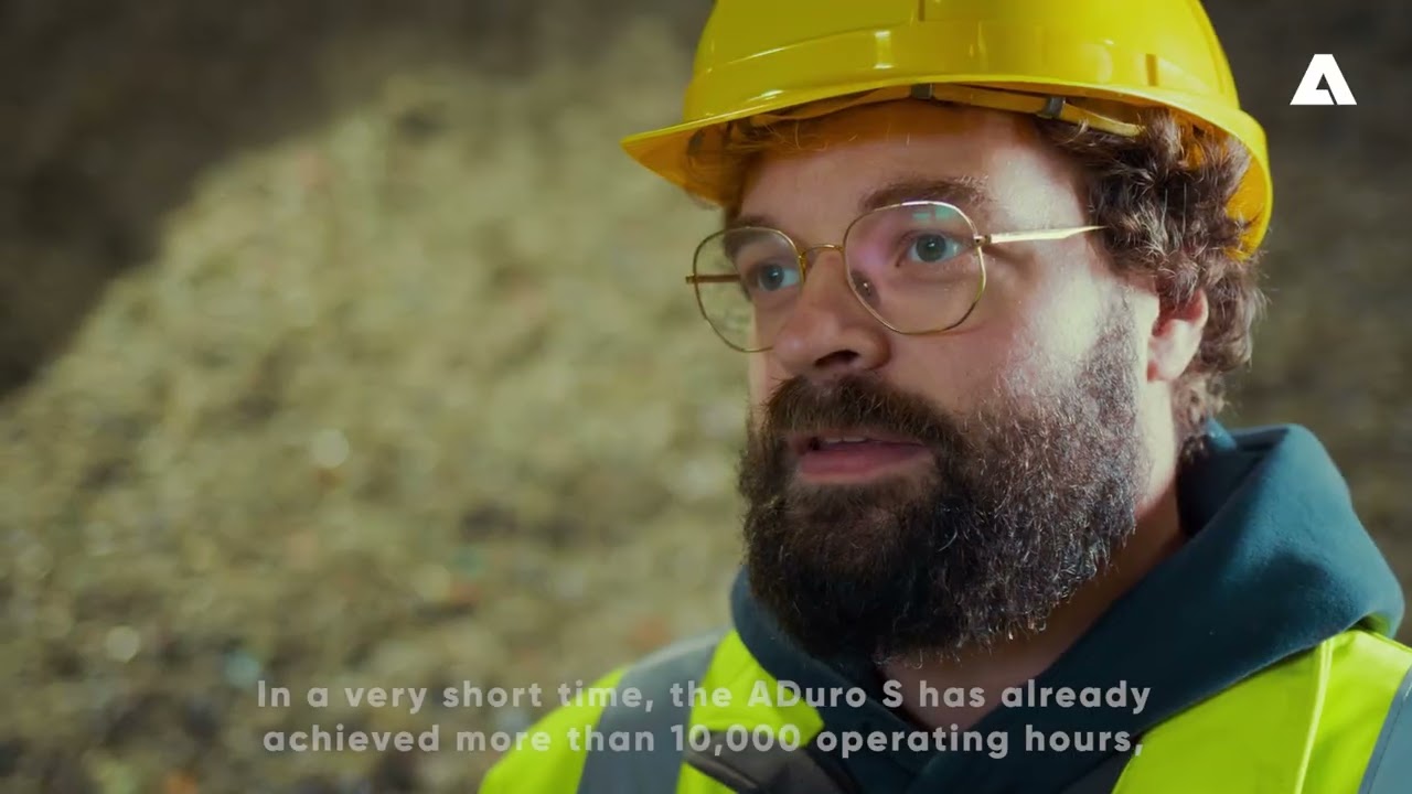 RDF Production at EING | ADuro S Fine Shredder in Operation with ANDRITZ Service Support