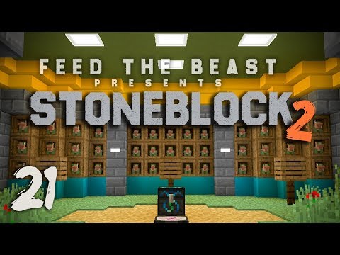 StoneBlock 2 Modpack Ep. 21 Fast EMC Chickens