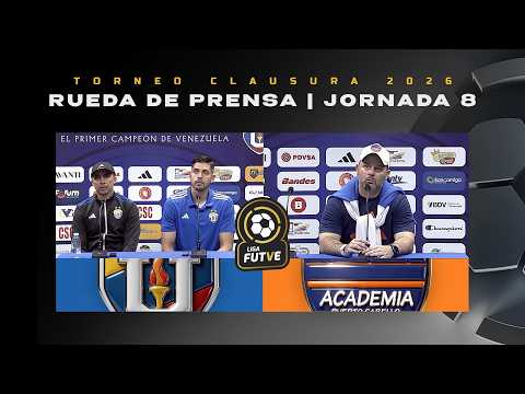 Rueda de prensa pospartido | UCV - Puerto Cabello | Liga FUTVE Triunfobet