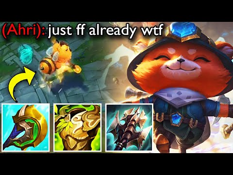 RAID BOSS TEEMO LAUGHS WHILE TANKING YOUR WHOLE TEAM ahri   can you ff already jesus Raid Boss Teemo