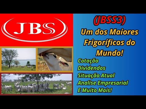 JBSS3 (JBS: Um dos Maiores Frigoríficos do Mundo)