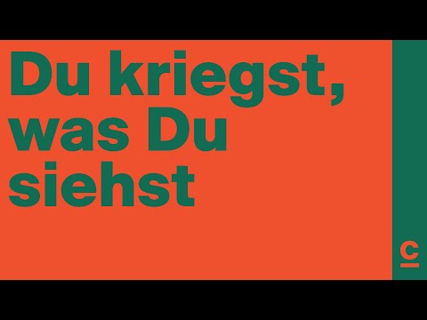 #DNA — Du kriegst,was Du siehst