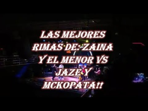 -LAS MEJORES RIMAS DE: EL MENOR Y ZAINA VS JAZE Y MCKOPATA / KINGDOM 2 VS 2 2019 #KINGDOM #BATALLÓN