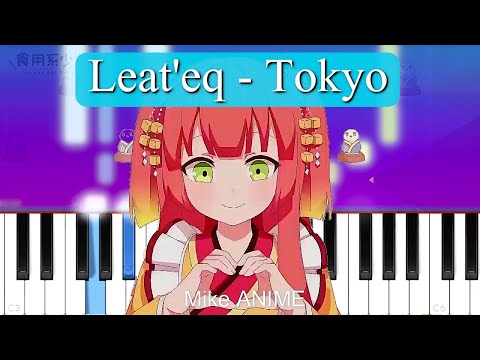 Leat'eq - Tokyo (Piano Tutorial)