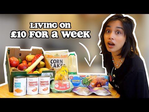 living on £10 for a week in LONDON in 2022 | clickfortaz