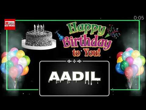 Happy Birthday Aadil _|_Best_Wishes_|