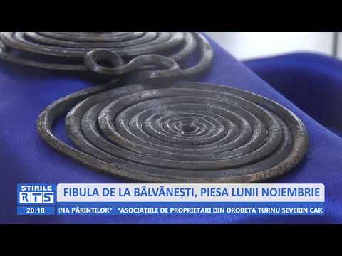 FIBULA DE LA BÂLVĂNEȘTI, PIESA LUNII NOIEMBRIE