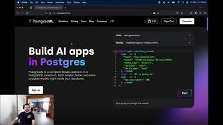 What is PostgresML? [1 min demo]