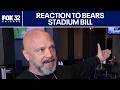 Reaction to Bears stadium bill advancing in Illinois