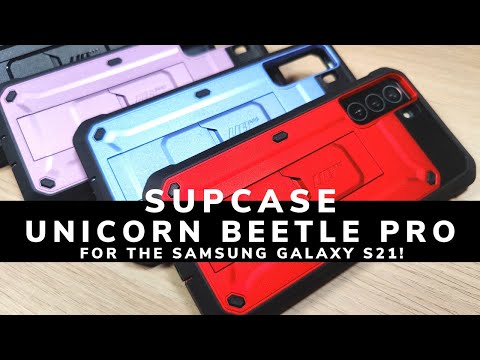 SUPCASE Unicorn Beetle Pro Case for the Samsung Galaxy S21 (Case Review)!