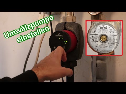 Umwälzpumpe richtig einstellen – Heizungspumpe / Umwälzpumpe einschalten & ausschalten Anleitung