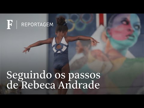 Rebeca Andrade inspira nova geração de ginastas em ginásio de Guarulhos