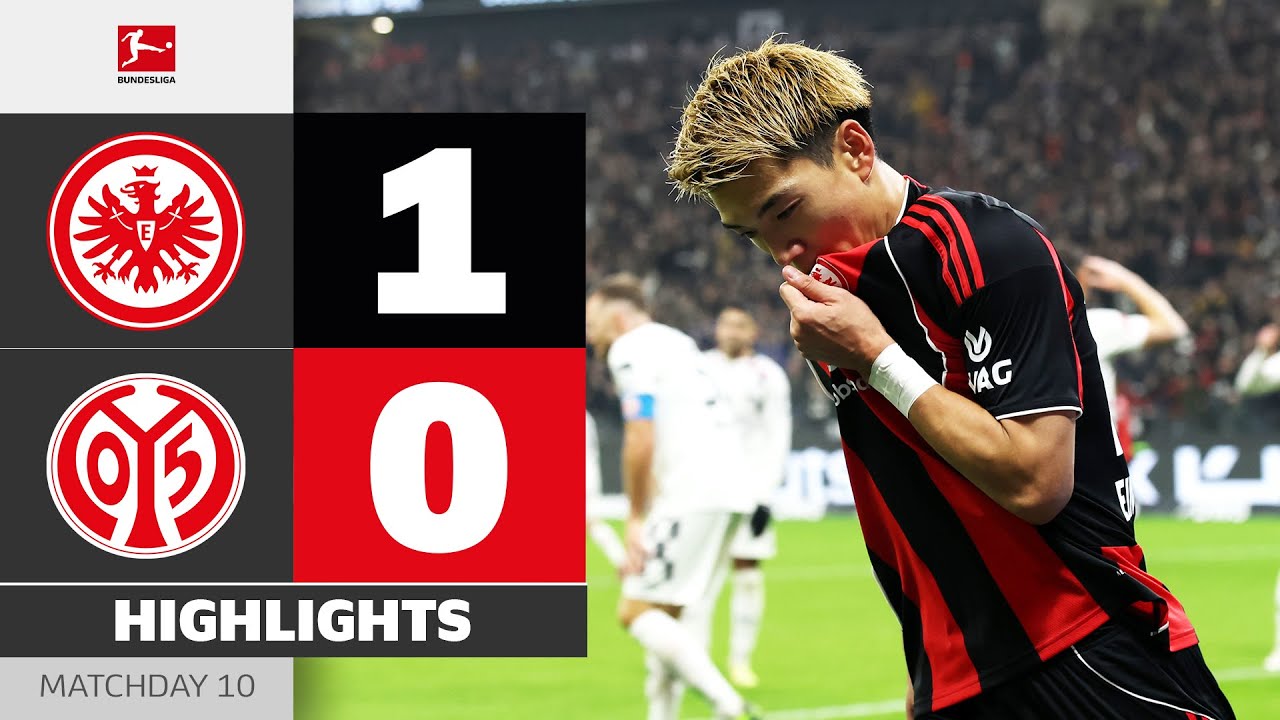 EINTRACHT FRANKFURT - MAINZ 05 | Highlights | Matchday 10 – Bundesliga 2025/26