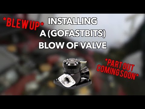 GoFastBits Blow Off Valve Installation on 2016 Subaru WRX STI