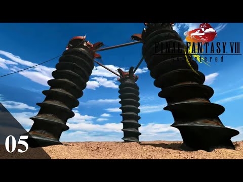 Final Fantasy 8 Remastered (PS4) 100% Complete Walkthrough Part 05: Desert Prison