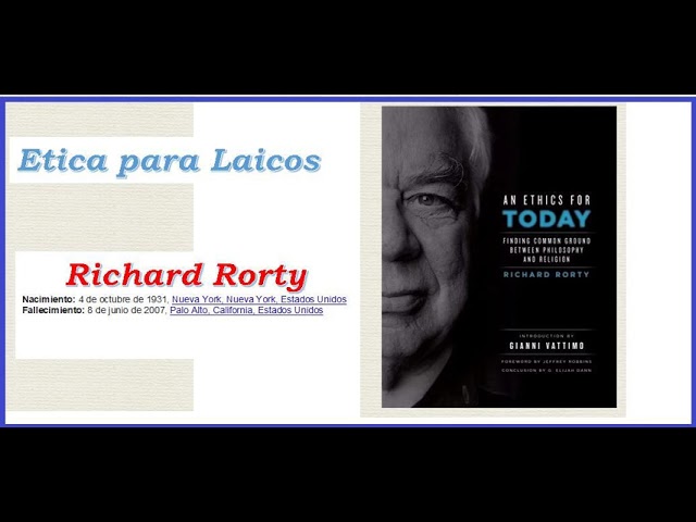 Vídeo relacionado con Una ética para laicos. Presentación de Gianni Vattimo (Discusiones nº 2025)