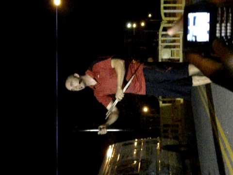 Aaron Bonk playing with fire...part one