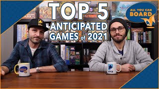 10 Most Anticipated Board Games of 2021 (TOP 5 each!)