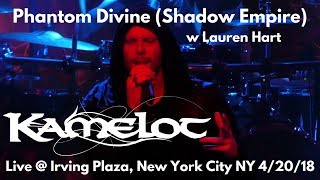 Kamelot - Phantom Divine (Shadow Empire) w Lauren Hart LIVE @ Sold Out Irving Plaza NYC 4/20/18