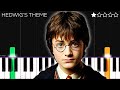 Hedwig S Theme Harry Potter EASY Piano Tutorial