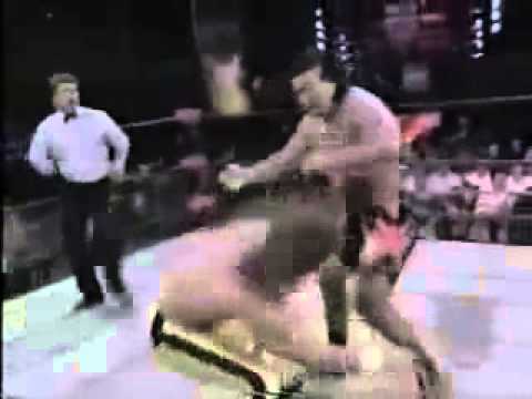 WCW Monday NITRO - 13/11/95 Chris Benoit vs. Kensuke Sasaki Highlight