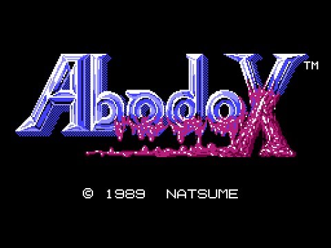 Abadox: The Deadly Inner War (Milton Bradley, 1990) - NES Gameplay
