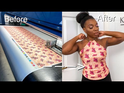 How Digitally Printed Fabrics Are Made