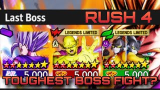 How to Beat Rush 4 of Festival Ultra Space-Time Rush WITHOUT New Characters! (DRAGONBALL LEGENDS)