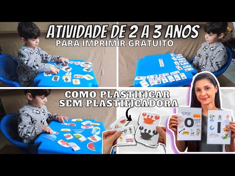 Atividades para crianças de 2 e 3 anos Atividade PARA IMPRIMIR Como fazer Atividades para crianças