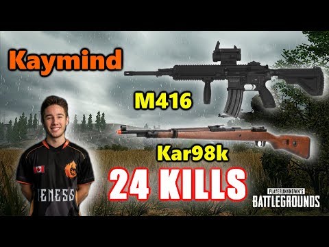 Genesis Kaymind - 24 KILLS - M416+Kar98k - SOLO vs SQUADS - PUBG