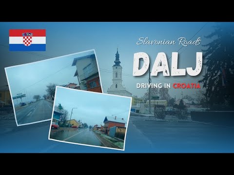 Dalj – Winter Drive through the Historic Slavonian Settlement on the Danube River (January 8, 2024)