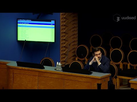 TV3 uudised: Hendrik Johannes Terras selgitas Riigikogu ees, miks ta sobib endiselt ministriks